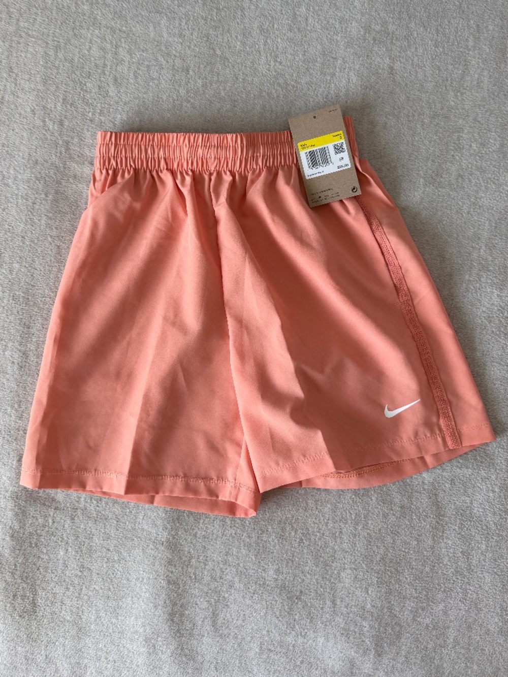 NWT Nike Kids Standard Dri-Fit Peach Shorts